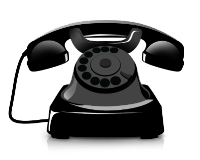 psd old telephone icon 400x320
